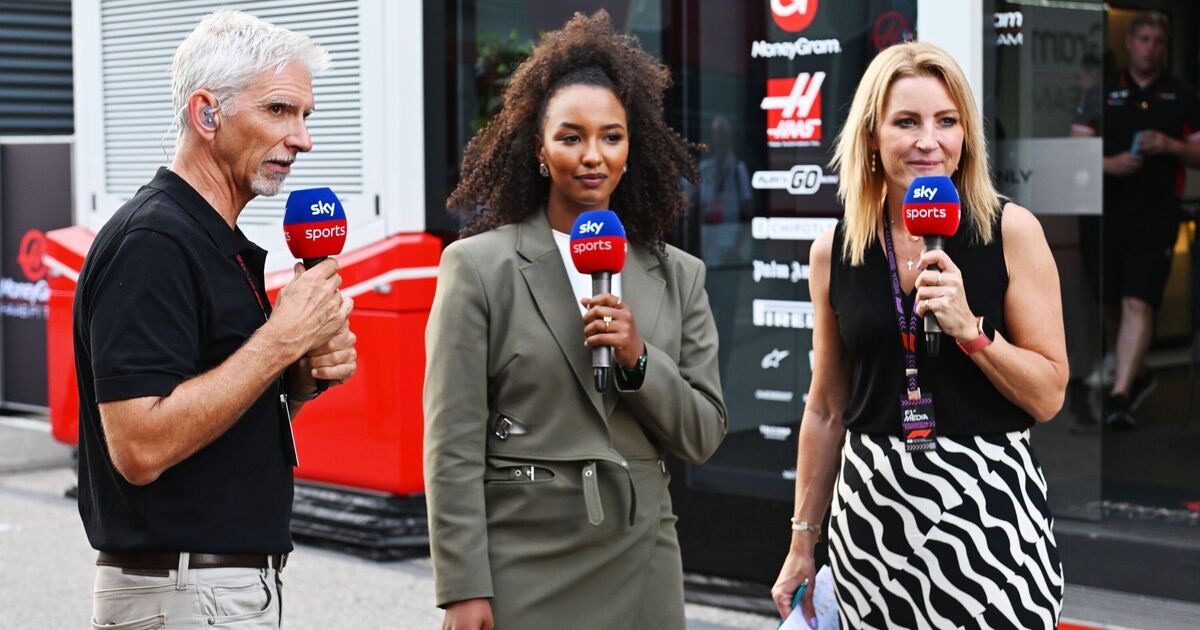 Sky Sports F1 presenter faced with abuse after emergency surgery in Azerbaijan